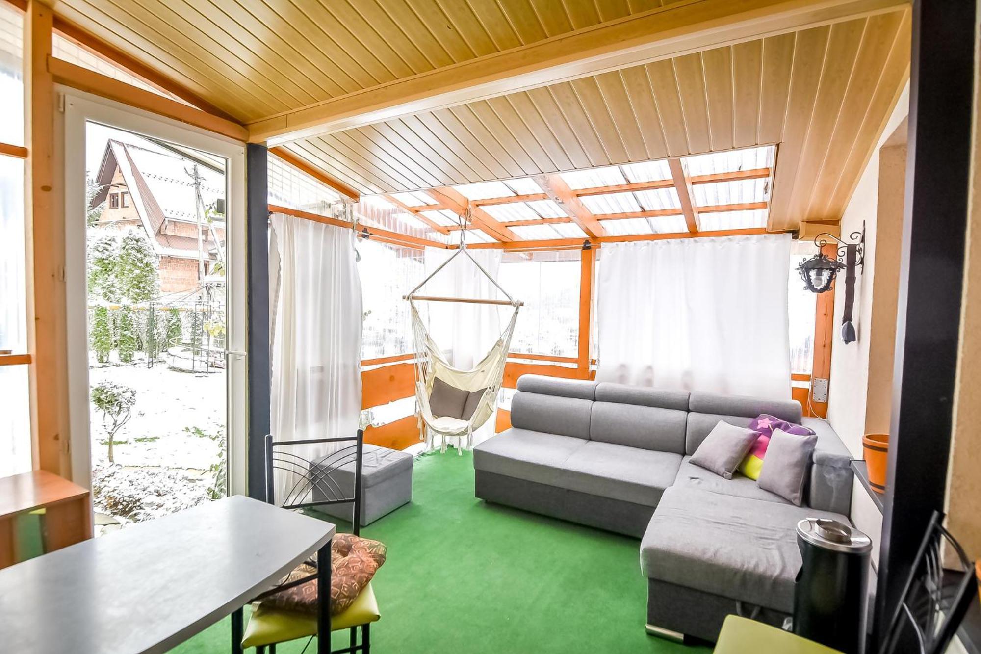 Ciukrowa Chatka Sauna & Jacuzzi Poronin Exterior foto