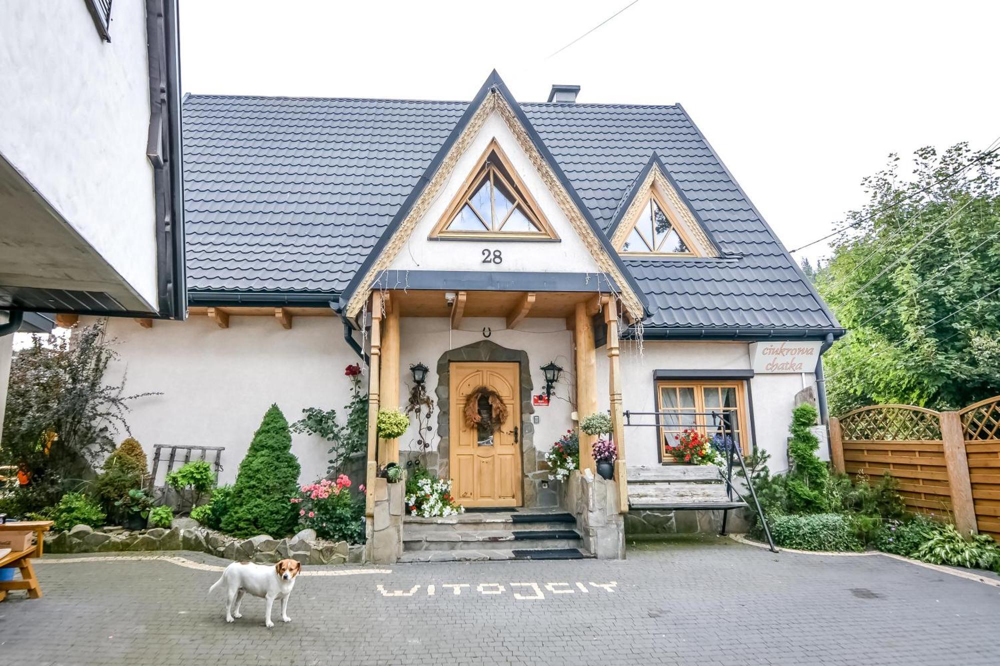 Ciukrowa Chatka Sauna & Jacuzzi Poronin Exterior foto