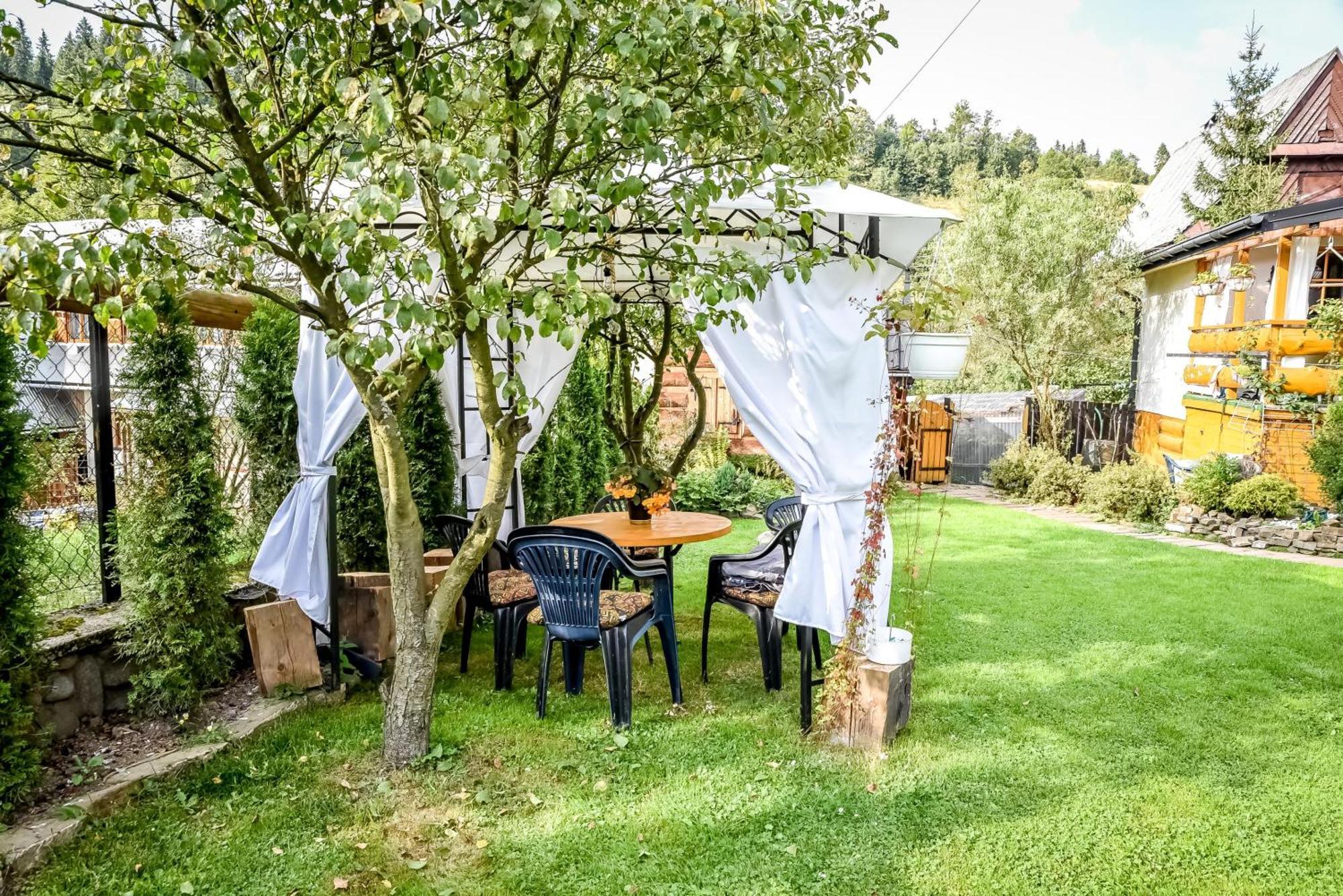 Ciukrowa Chatka Sauna & Jacuzzi Poronin Exterior foto