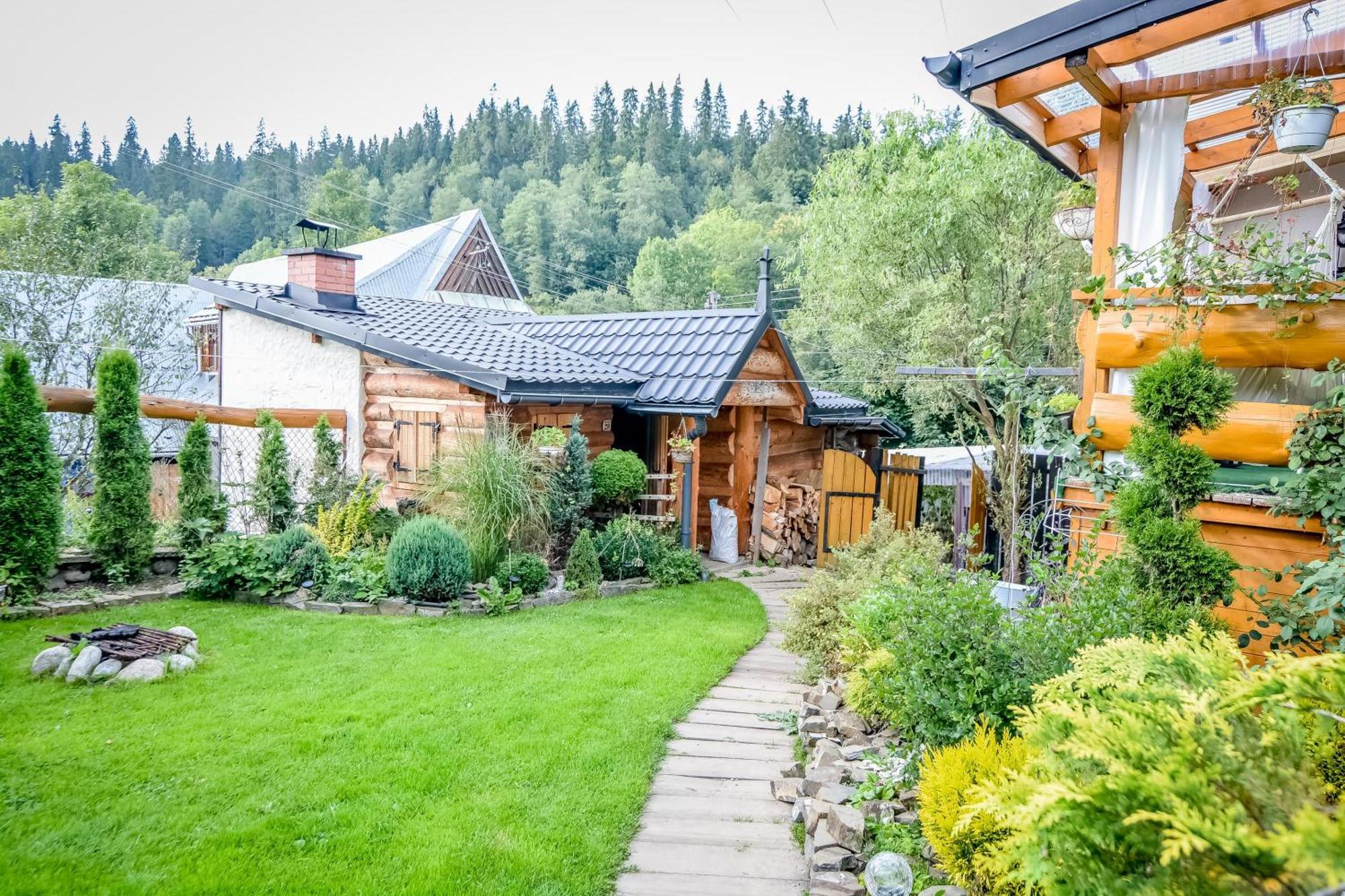 Ciukrowa Chatka Sauna & Jacuzzi Poronin Exterior foto